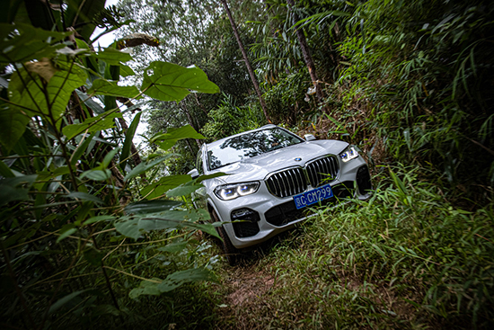 09.新BMW X5穿越雨林