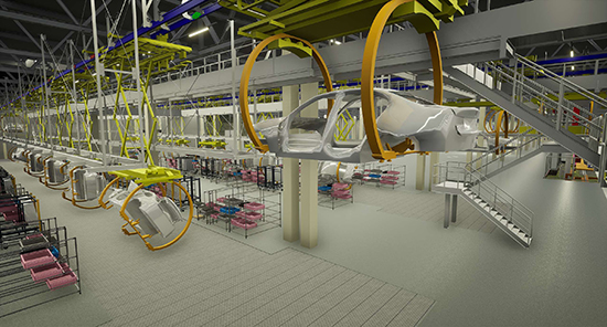 05. 里达工厂从设计之初就完全在虚拟空间进行规划和模拟